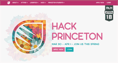 Desktop Screenshot of hackprinceton.com